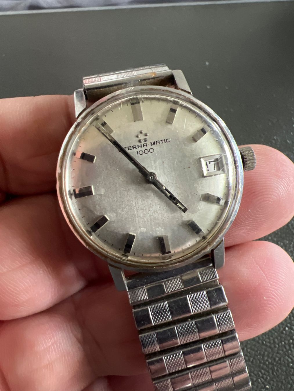 Eterna Uhren: Eterna Matic Vintage 33 mm – Gebraucht aus Pfeffingen von