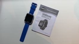 Smartwatch Vtech KidiZoom DX2 blau mit Anleitung