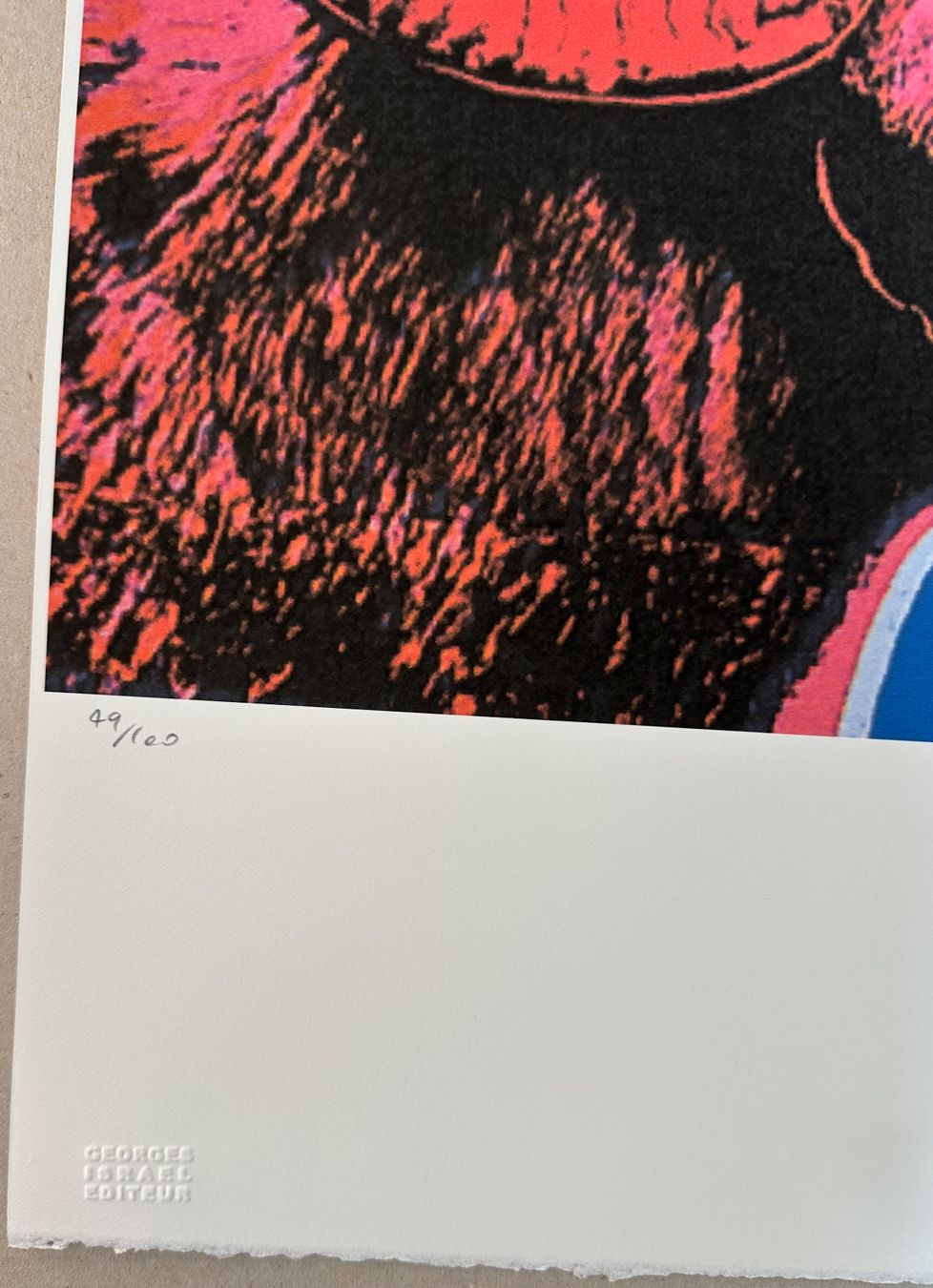 Foto & Immagini: Andy Warhol: Big Horn, POP Art 49/100 – Nuovo (secondo la descrizione) da Meilen venduto da Smgdesign 1