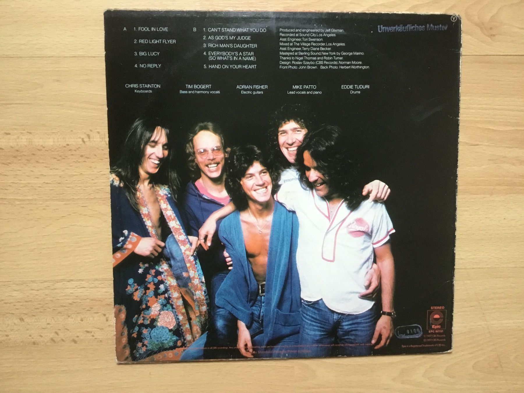 Schallplatten: Boxer / Absolutely – Gebraucht aus Kreuzlingen von Schuggerman 1