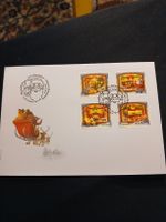 Bloc de 4 timbres de Noël Suisse - Jour d'émission !