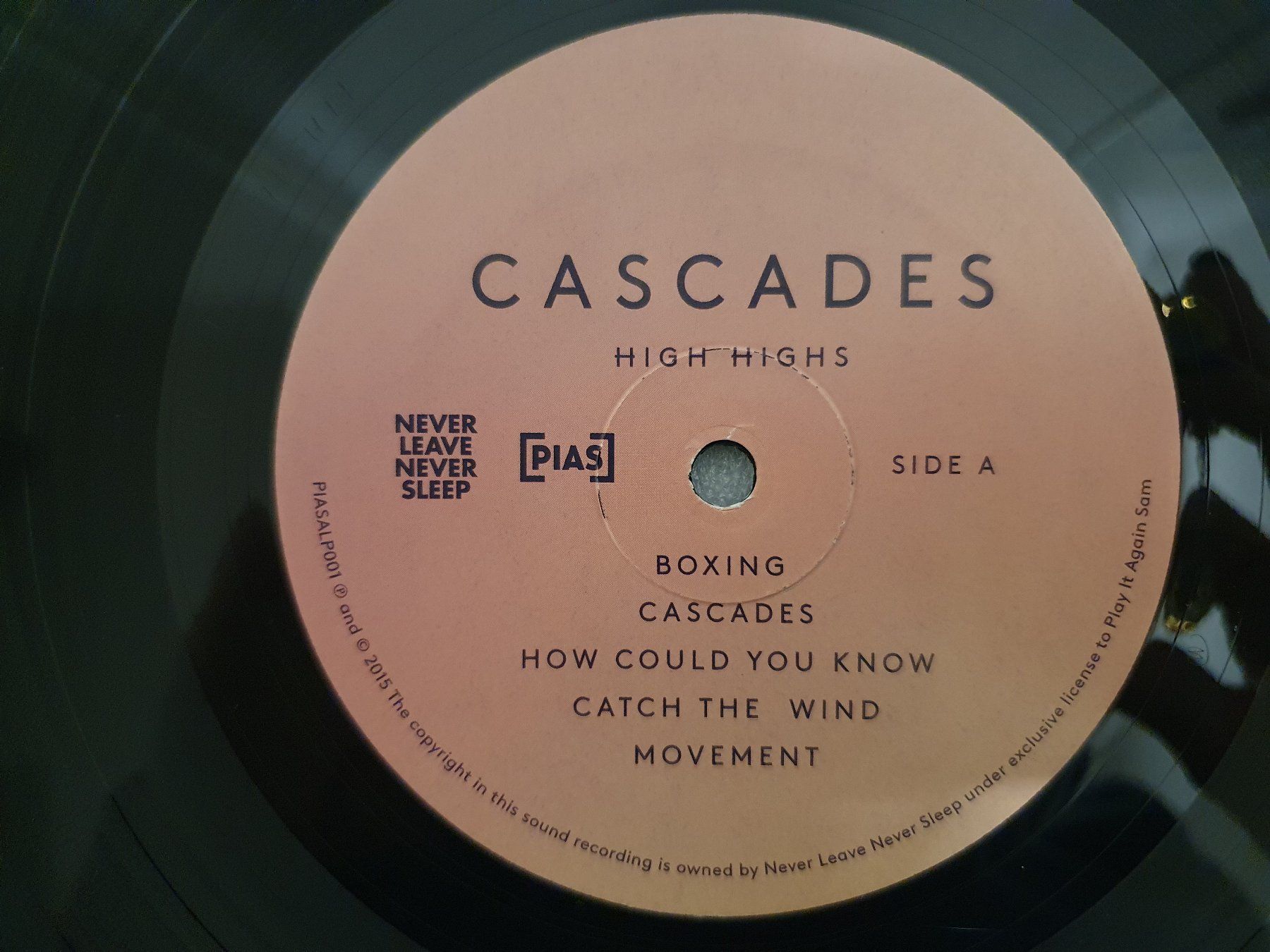 Vinyles: Cascades - High Highs – D'occasion à Uster par Vinyl-Leidenschaft 5