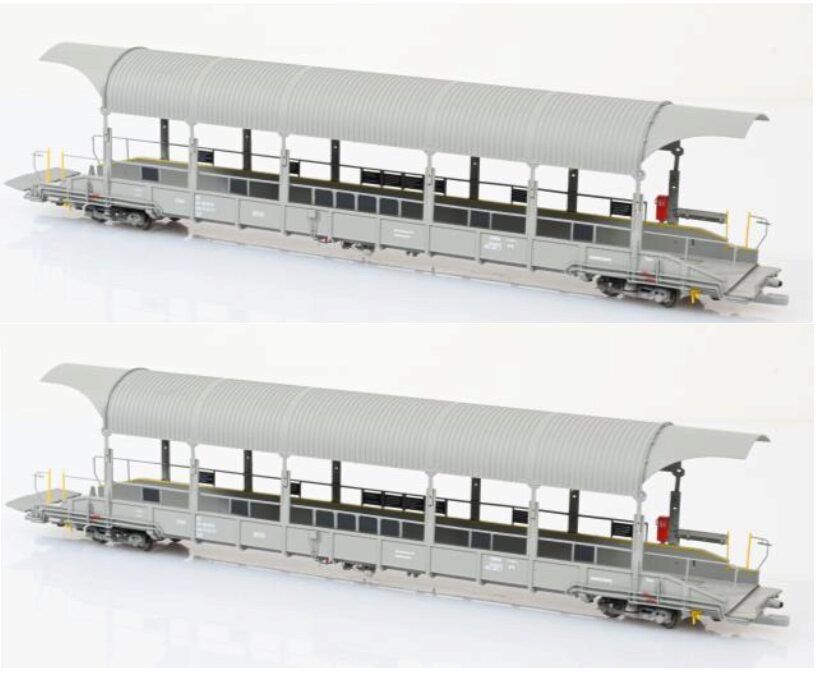 Modellini di ferrovie: H0/DC ExactTrain 25004 BLS Autoverlad 2er Set  Neu OVP – Nuovo e nell'imballaggio originale da Belp venduto da AEMA-Modellbau 1