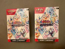 2 SEALED Prismatic Evolutions Booster Bundle