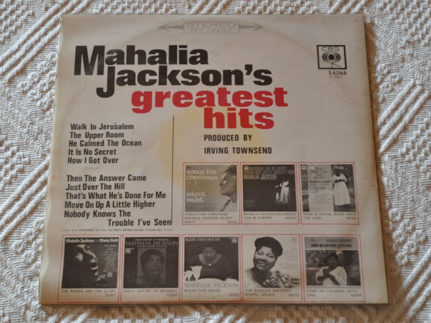 Dischi in vinile: LP Mahalia Jackson - Greatest Hits – Usato da Boll venduto da Theodora15 1
