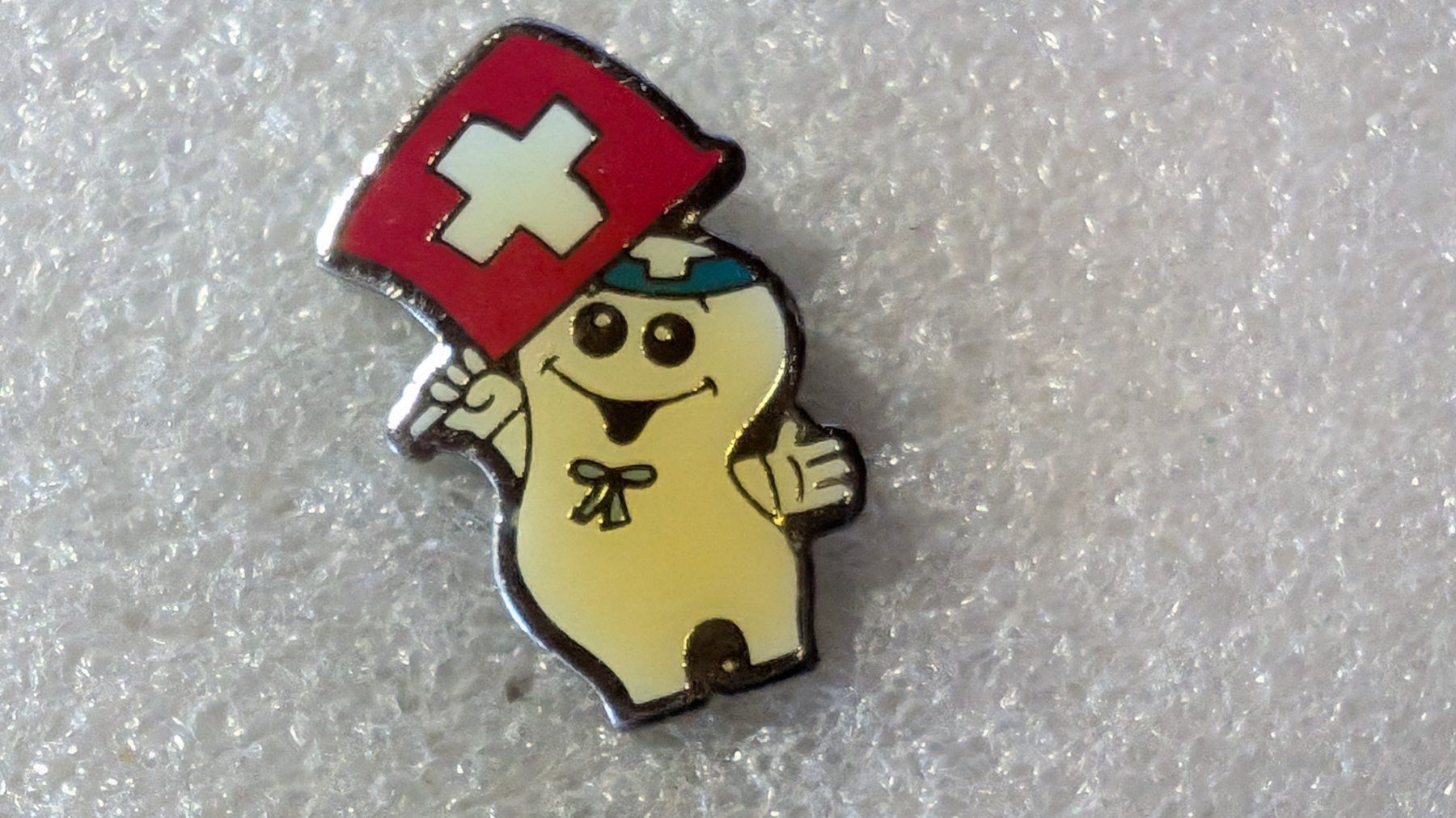 Placchette & Badge: Ansteckpin 222: Maga Bio – Usato da Oppligen venduto da Pin-Fall-Shop