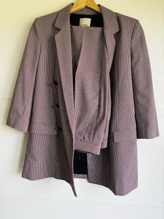 Pinko Hosenanzug, kariert, Gr. 36, Herbst-Look, Top Zustand!