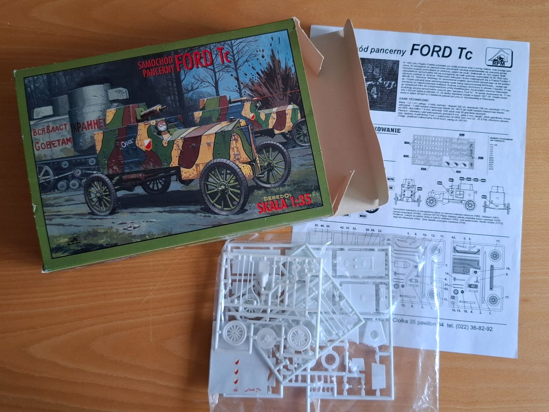 Kit di modellismo & Modellini statici: RPM Bausatz Ford Tc 1/35 – Nuovo e nell'imballaggio originale da Diepoldsau venduto da beeteutel 1