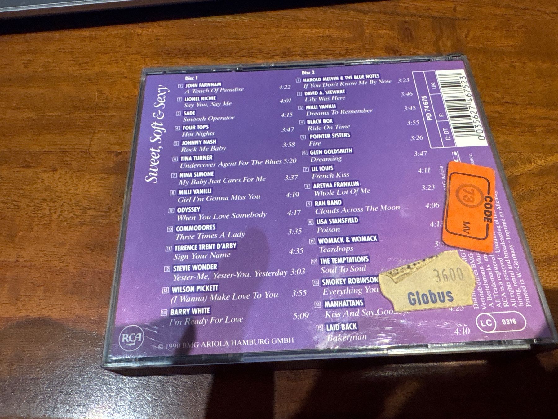 CDs: Diverse "Sweet, Soft & Sexy" CD 👍 – Gebraucht aus Andwil SG von schmei 1