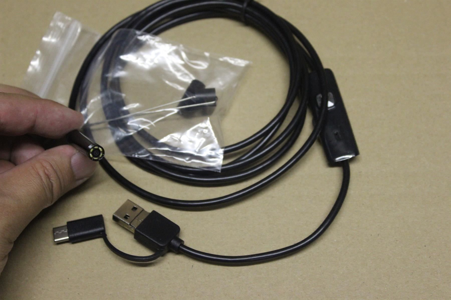 Videocamere: USB Endoskop Kamera - Mini 5,5mm Objekti – Nuovo (secondo la descrizione) da Kirchdorf AG venduto da Restposten110