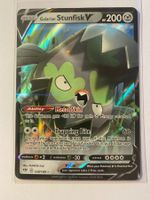 Pokemon Galarian Stunfisk V 128/189 Darkness Ablaze EN
