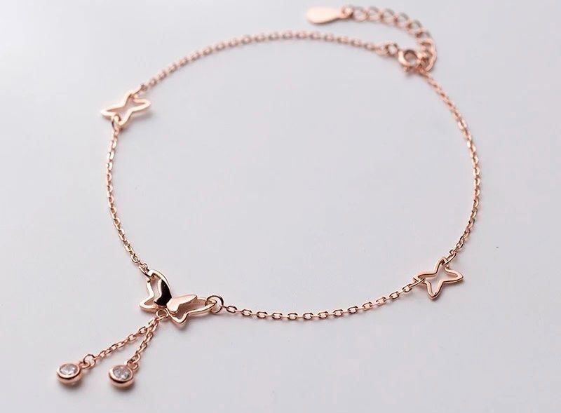 Bracciali & Braccialetti: silber fusskette – Nuovo e nell'imballaggio originale da St. Gallen venduto da yatoot26 1