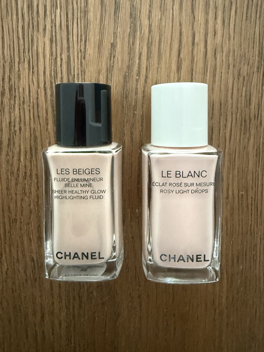 Chanel Make-up: CHANEL LES BEIGES LE BLANC Fluid Highlighter 2x30ml – Nuovo (secondo la descrizione) da Oberrieden venduto da fashion_minoush