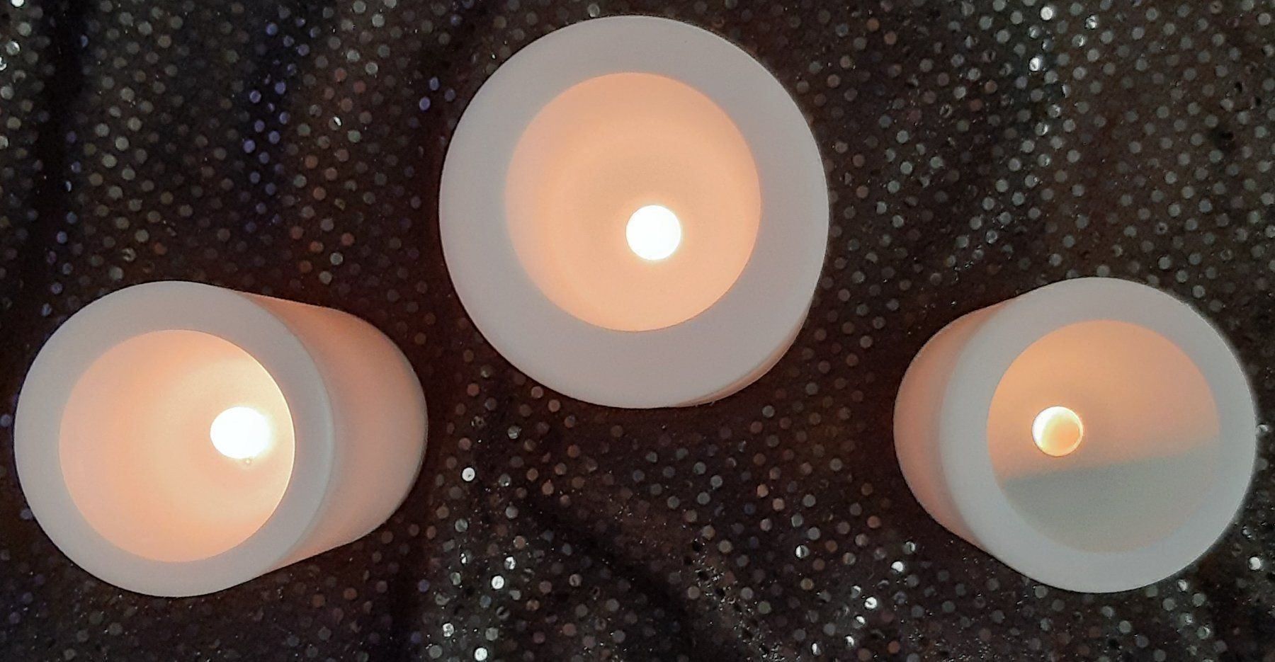 Ikea Lampade: IKEA STÖPEN LED Blockkerzen Weis 3er Set – Nuovo (secondo la descrizione) da Seuzach venduto da VT-Collections2 2