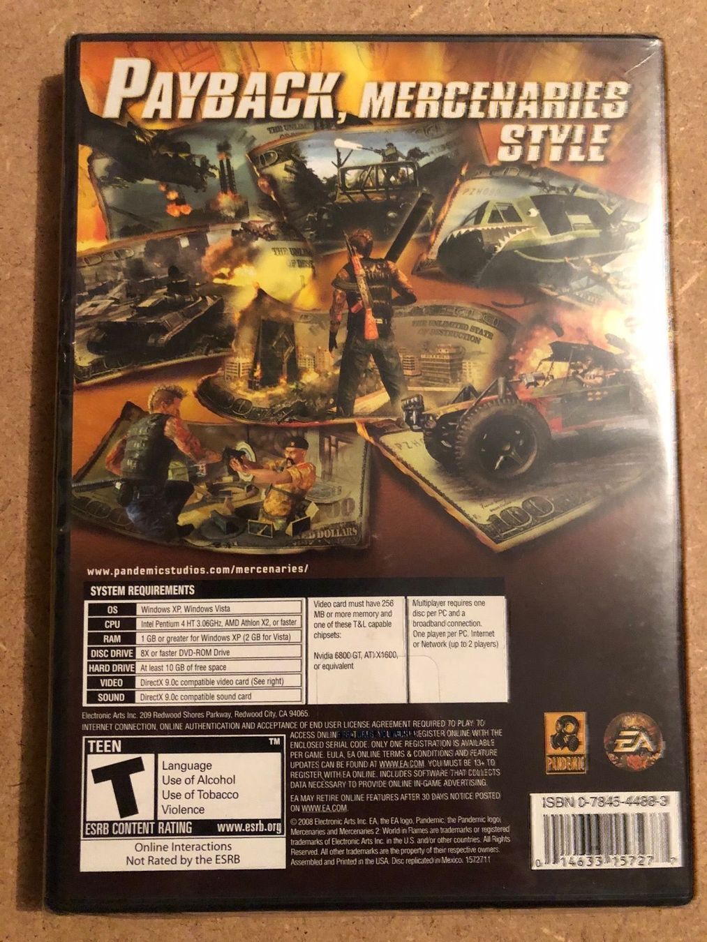 Giochi: Mercenaries 2 - World in Flames PC Neu – Nuovo e nell'imballaggio originale da Kestenholz venduto da Inna09 1