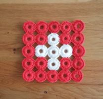 Untersetzer in Nationalflagge-Handarbeit