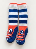 Chaussettes Wedze rayées motif monstre taille 23/26