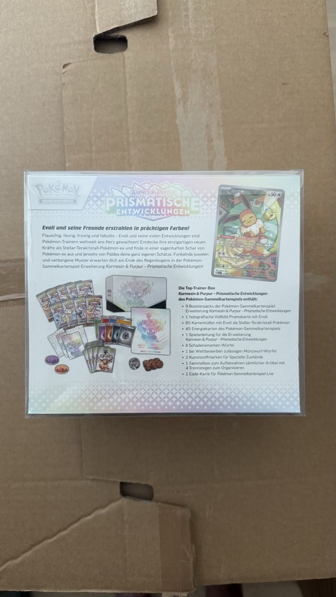 Pokémon Carte collezionabili: Pokemon ETB Prismatiche Entwicklungen  – Nuovo e nell'imballaggio originale da Sulgen venduto da WhiskersAway 2