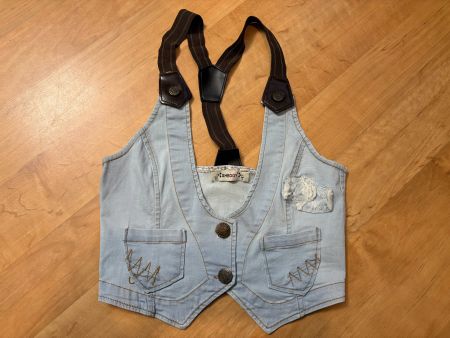 Spezielles Jeans-Gilet Gr. S
