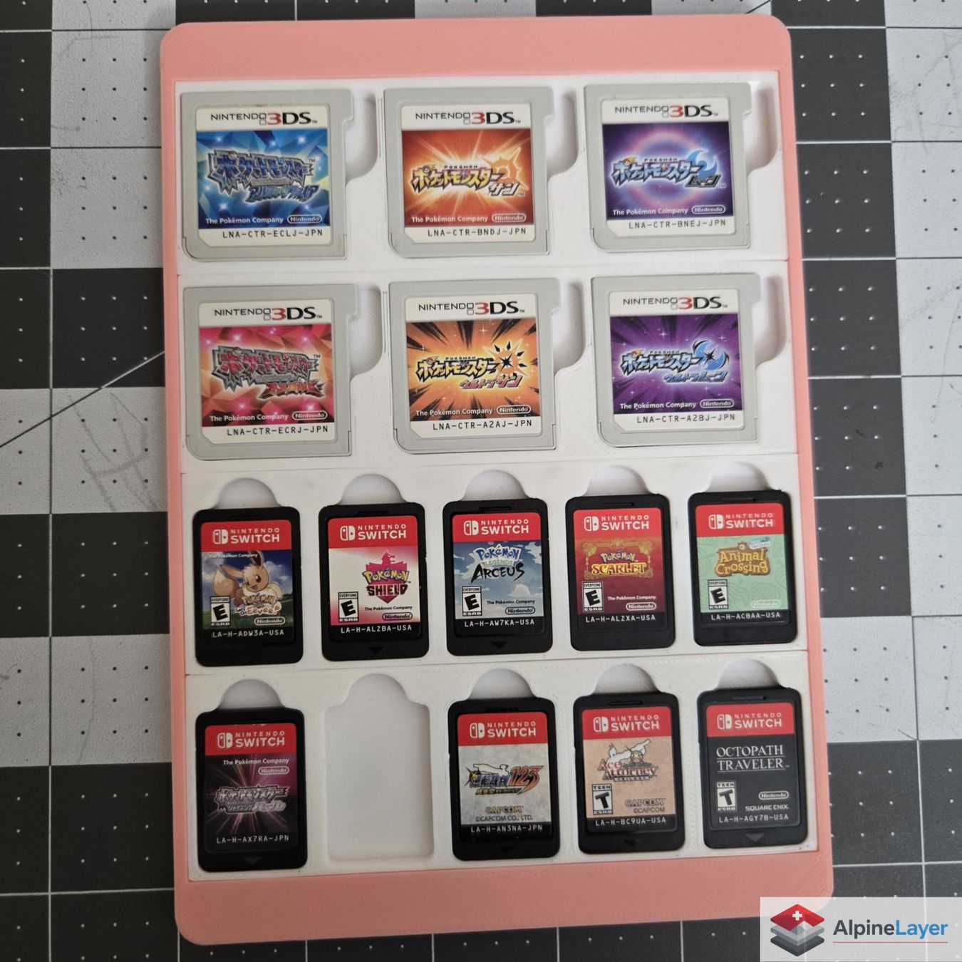 Racks & Ständer: Nintendo Cartridge Holder Bundle Stackable Set – Neu (gemäss Beschreibung) aus Losone von AlpineLayer 3
