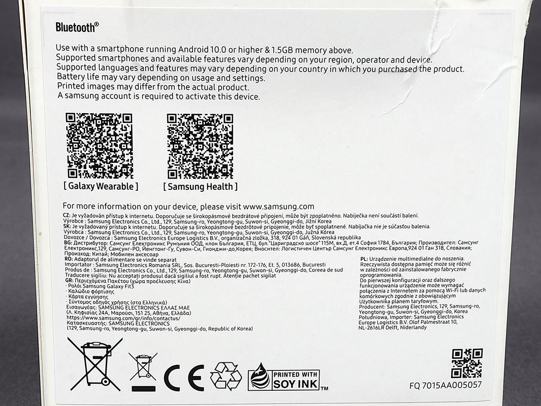 Samsung Smartwatch: SAMSUNG Galaxy Fit3 – Nuovo (secondo la descrizione) da Steinen venduto da Restwert_Steinen 7