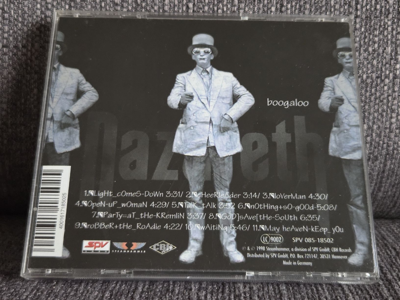 CDs: Nazareth - Boogaloo – Neu (gemäss Beschreibung) aus Troistorrents von Syrocks 1