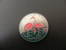 Cuba 1 Peso 1994 - Fauna del Caribe - Flamencos