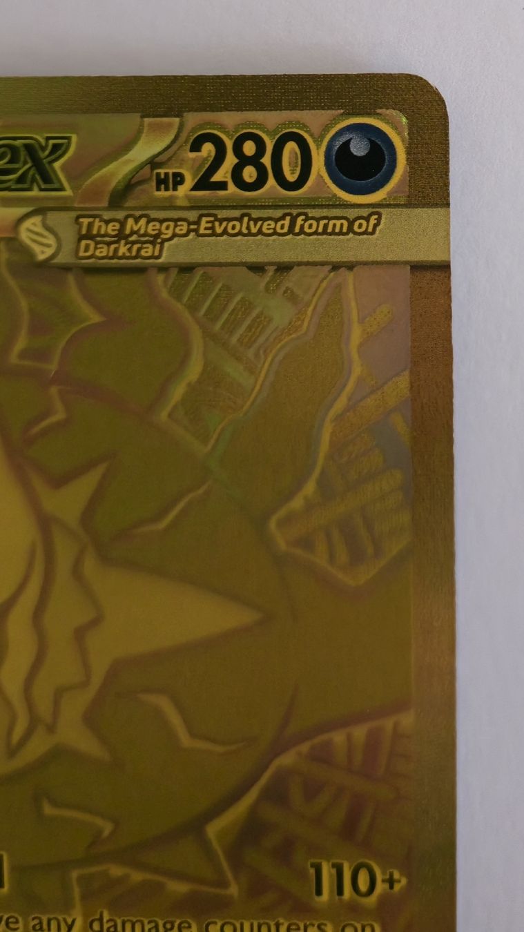 Pokémon Carte collezionabili: Pokémon Mega Darkrai ex Gold – Nuovo (secondo la descrizione) da Lützelflüh-Goldb venduto da Darksell 2
