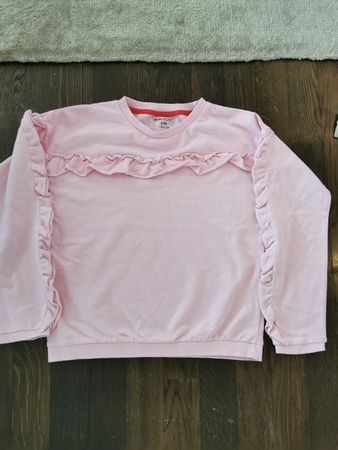 SWEATER Manor Gr. 140-146 Rosa, NEU,, mit Volant