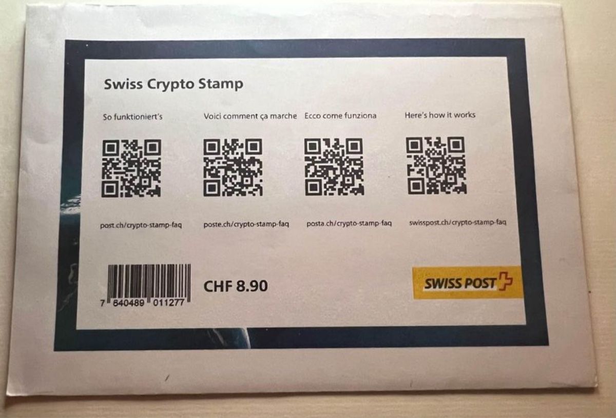 Tutti i francobolli: Swiss crypto Stamp – Nuovo e nell'imballaggio originale da Lausanne venduto da Dri_Shop 3