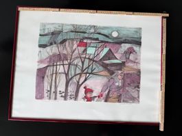 Jacques Rolé – „Épreuve d’artiste“ – Farblithografie