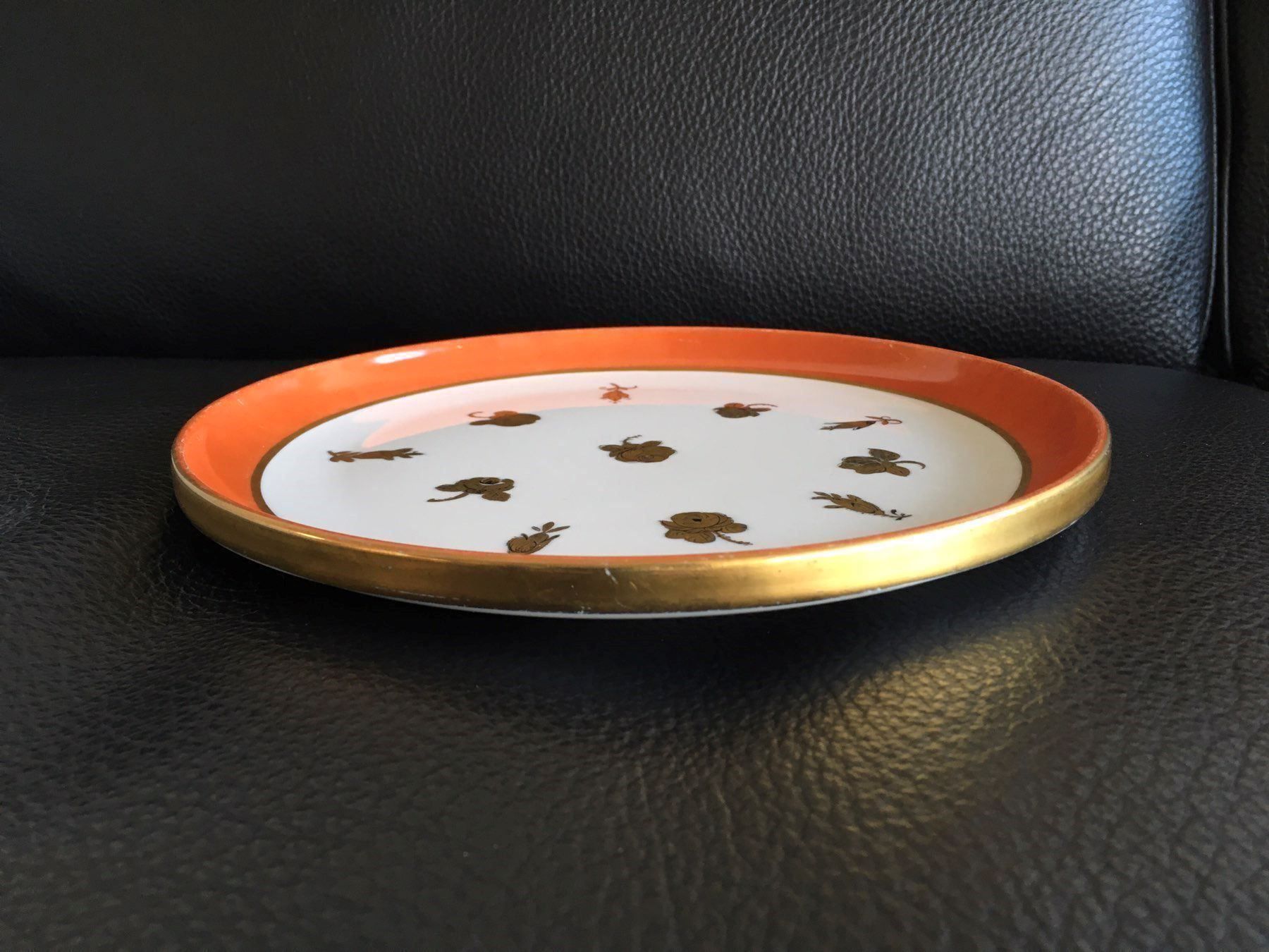 Piatti di portata: Langenthal Platte mit Goldrand – Usato da Basel venduto da citystore