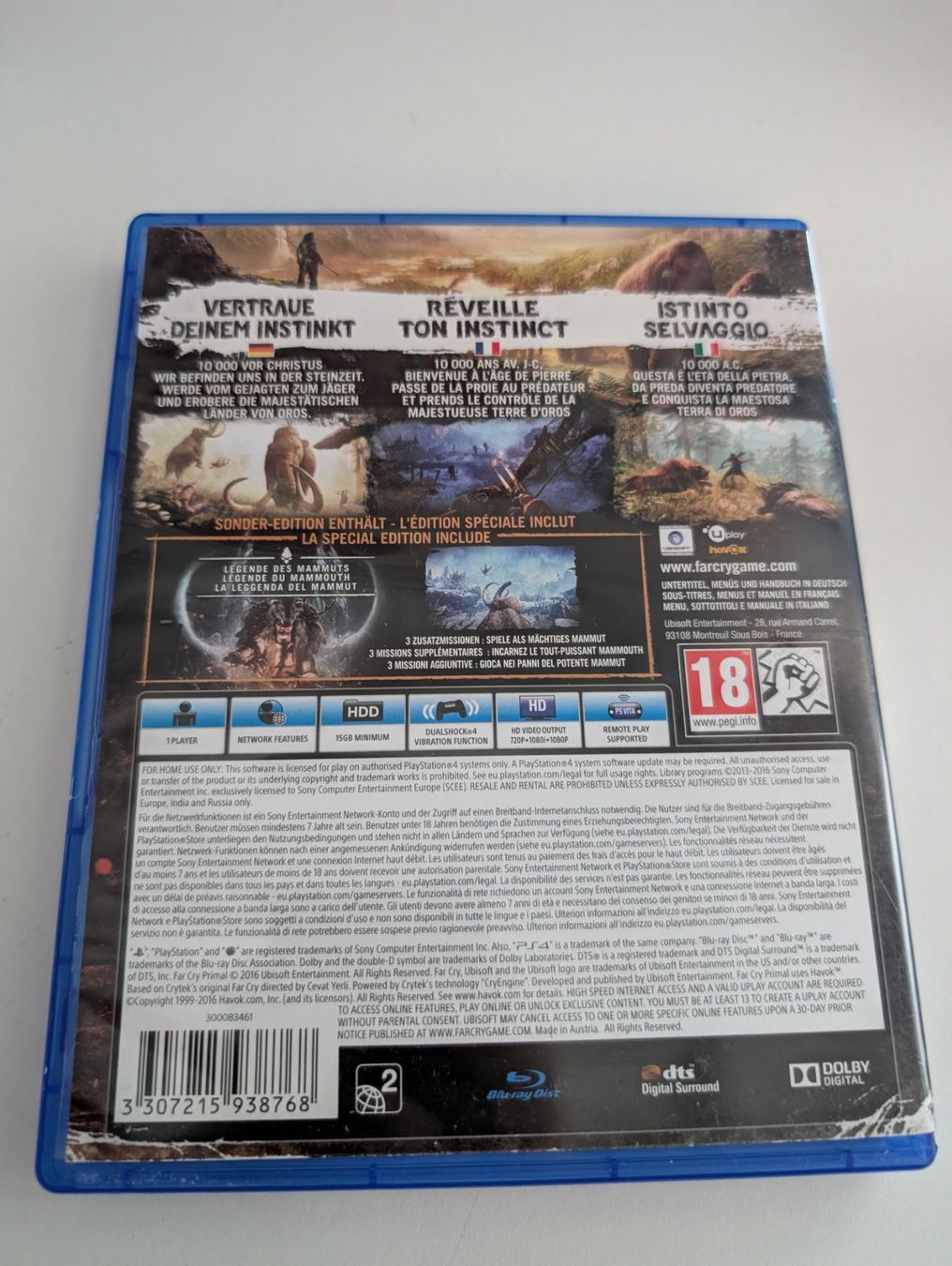 Sony Jeux: Farcry Primal - PS4 Playstation 4 Game – D'occasion à Hünenberg See par SpecialEditionGaming 1