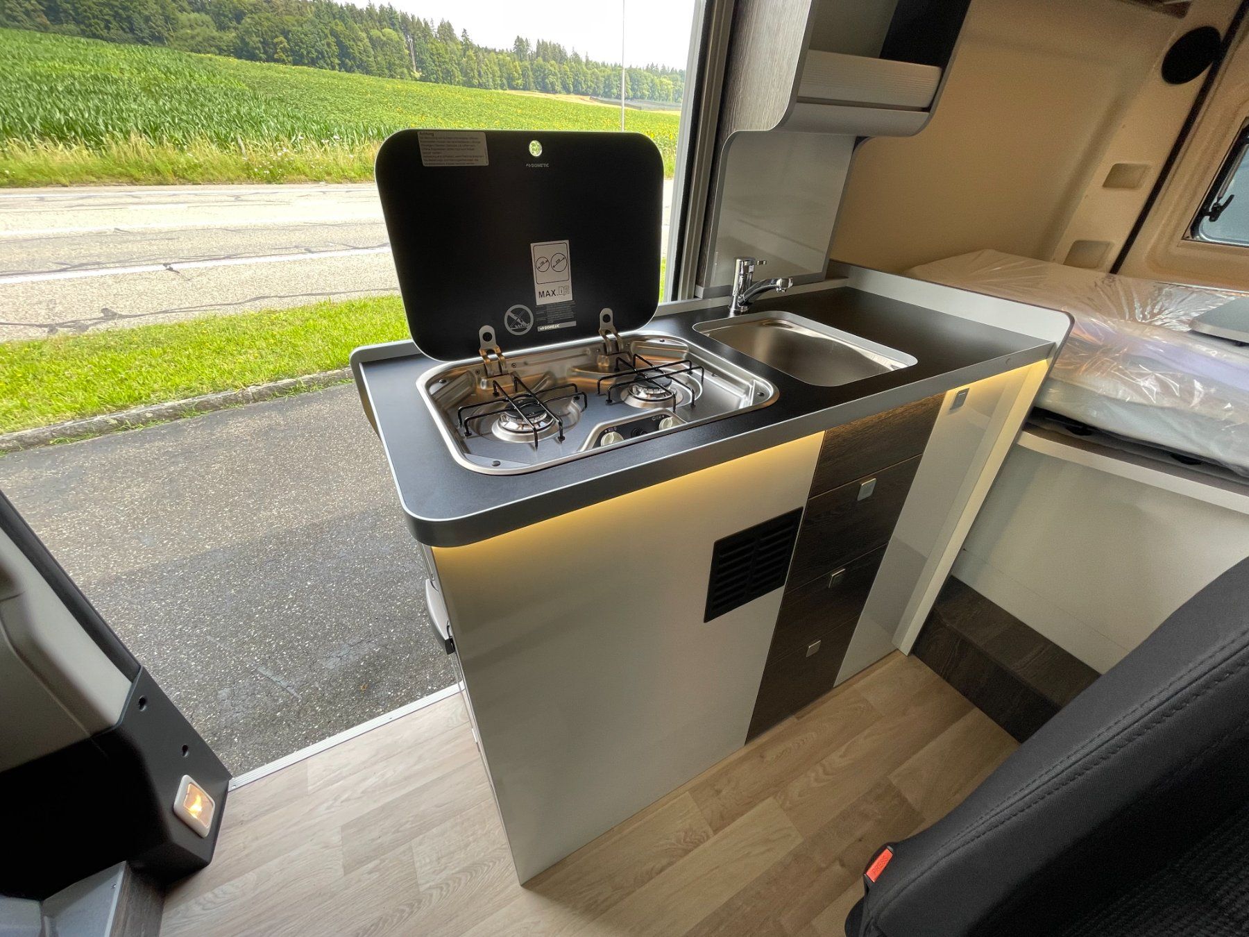 Westfalia Veicoli da campeggio: Westfalia Columbus 540D Aufstelldach – Nuovo e nell'imballaggio originale da Lohn-Ammannsegg venduto da MOBYCAMPERS 4
