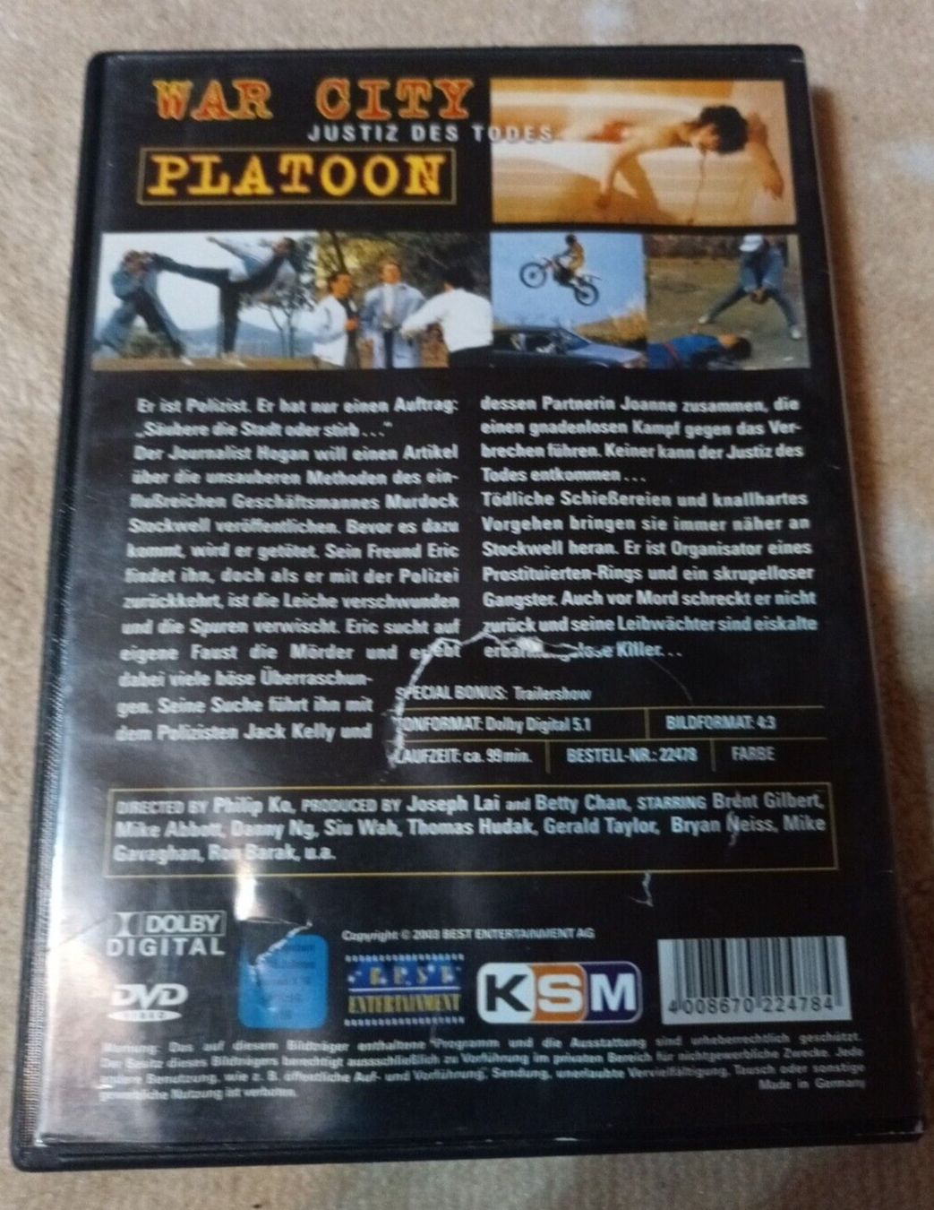 Tutti i DVDs: War City Platoon – Usato da Wagenhausen venduto da Kahlen 1