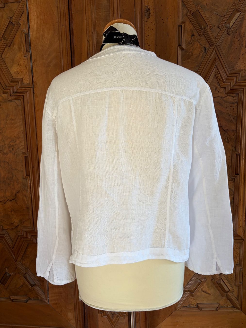 Giacche: Jacke  100% Leinen mit wunderschöner Vintage-Brosche – Usato da Interlaken venduto da Bona55 3