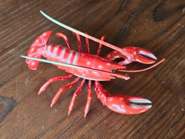 Kunststoff Hummer, maritime Deko