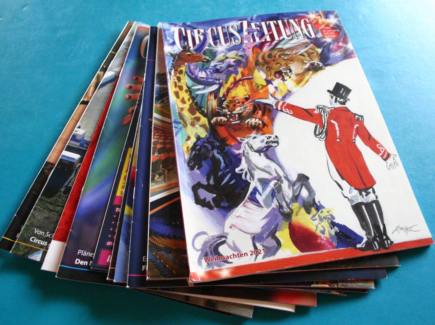 Riviste & Magazine: Zirkus Circus  CIRCUSZEITUNG 2021 – Usato da Winkel venduto da franzxaver60