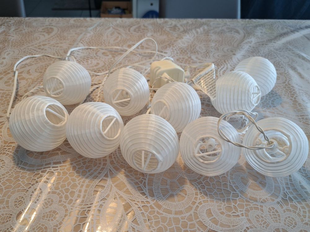 4. Juli Rattan-Stern Lichterkette – 10 LEDs, 2 Meter, Batteriebetrieben Für Innen & Außen