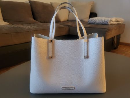 Schicke DUNE London Handtasche in Beige
