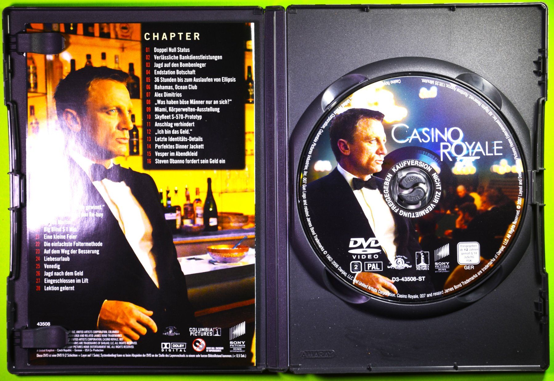 Tutti i DVDs: CASINO ROYALE / JAMES BOND 007 / DANIEL CRAIG ! – Nuovo (secondo la descrizione) da Luzern venduto da piro12 3