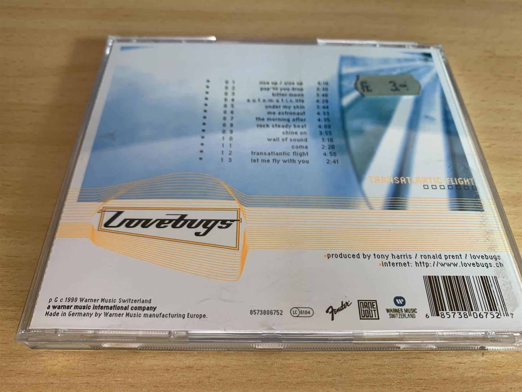 CDs: Lovebugs – Transatlantic Flight – Gebraucht aus Rikon im Tösstal von Alpenmutz 1
