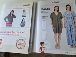 Schnittmuster  Kapuzenjacke / Kaftankleid