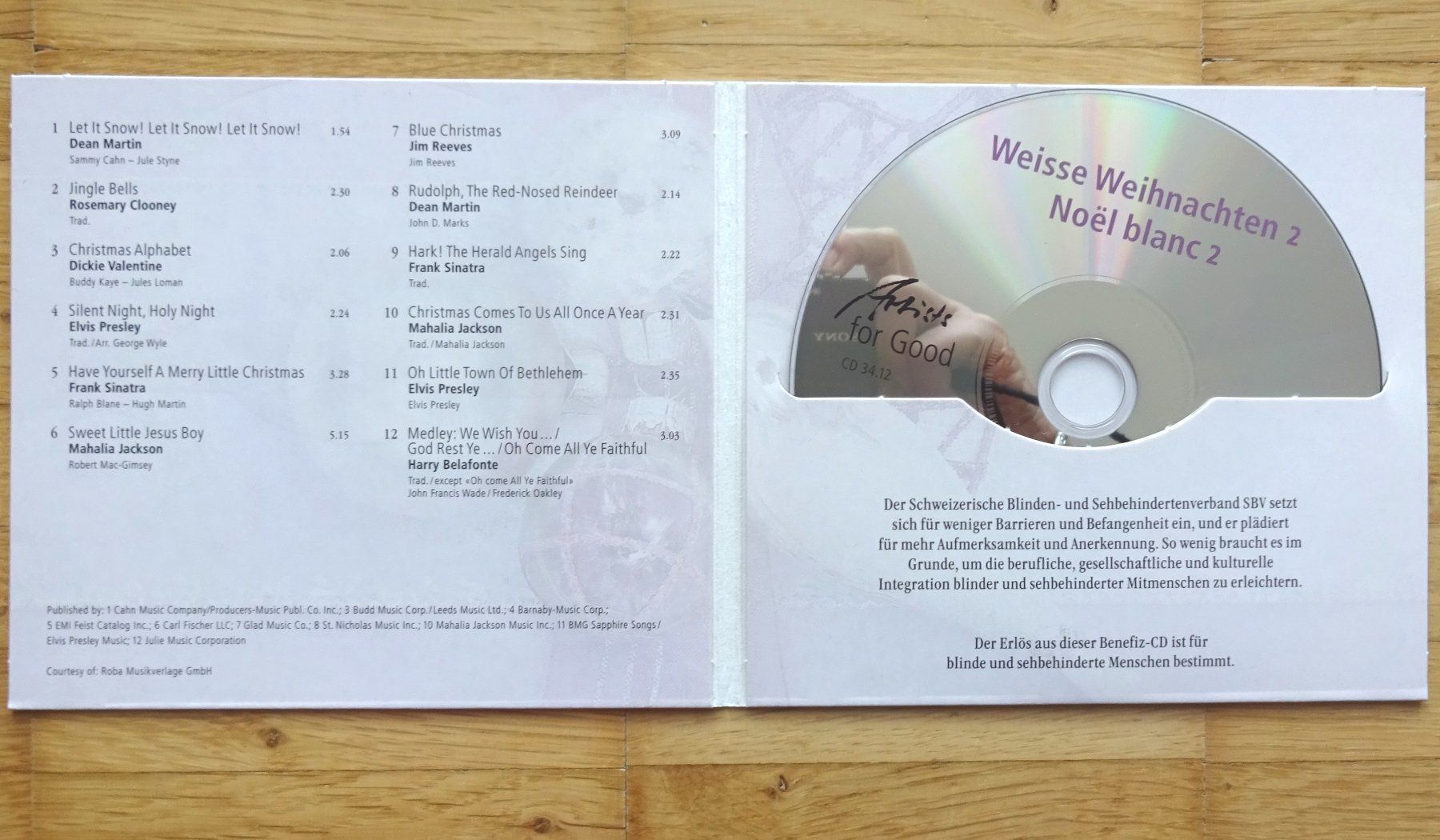 CD: Weisse Weihnachten 2 – Usato da St.Gallen venduto da Paddington11 2