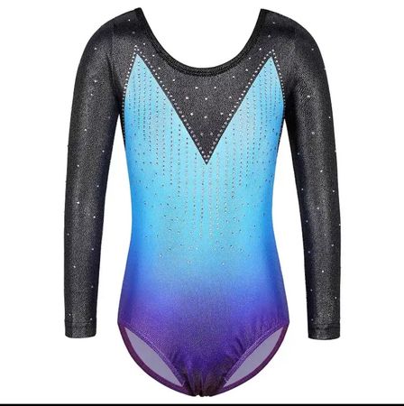 116/122 Gymdress Justaucorps Kunstturnen Geräteturnen GETU