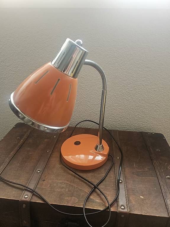 Lampade: Retro Tischlampe Orange Vintage  – Usato da Lostorf venduto da Harrybonen 1