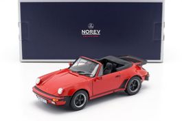Porsche 911 / 930 Turbo Cabriolet 1982-1989 rot / schwarz