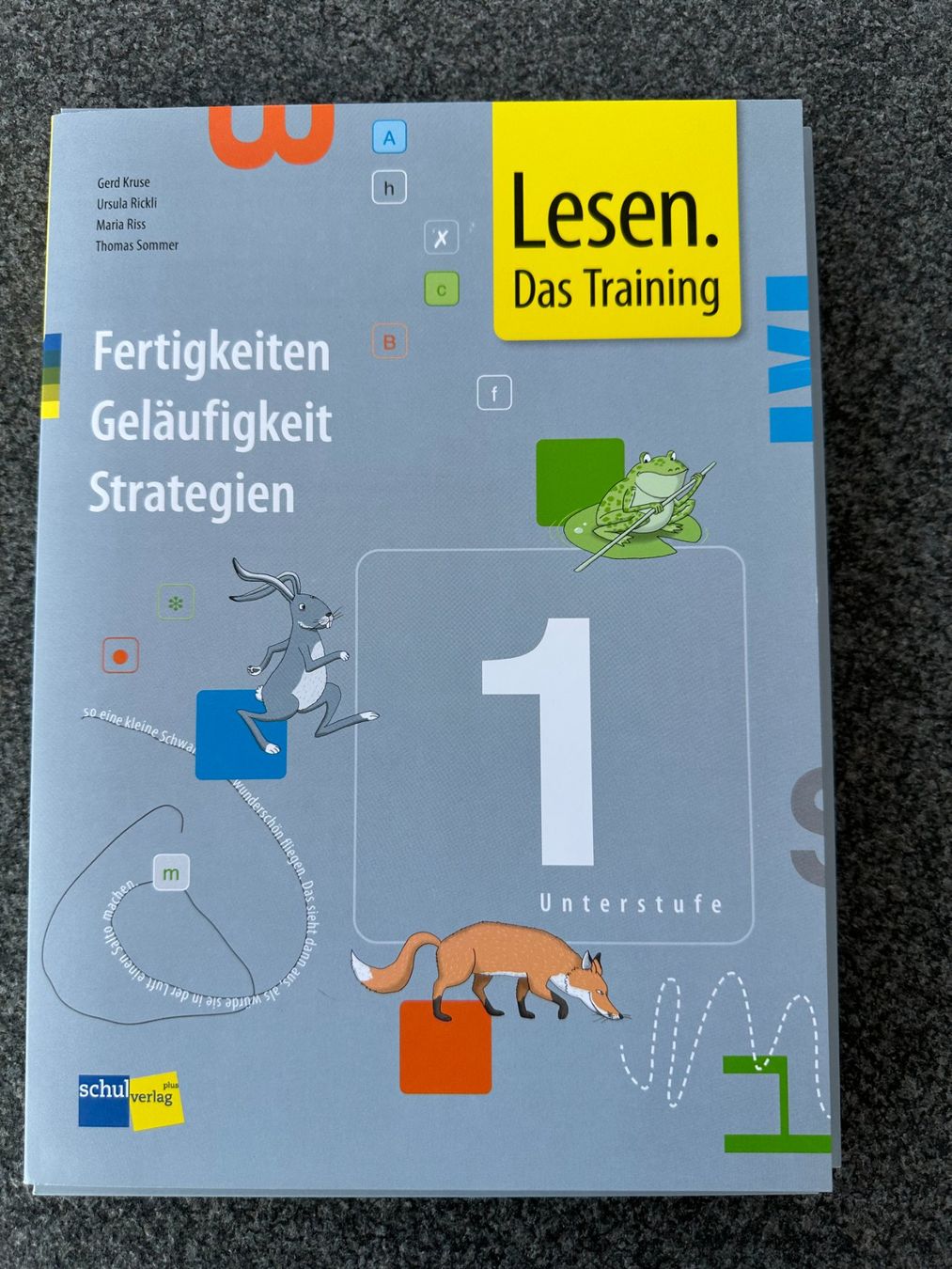 Ordner: 4 Lernhefte "Lesen. Das Training" – Gebraucht aus Boppelsen von KASIBO