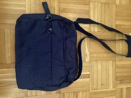 Sac bandoulière bleu foncé Mandarina Duck