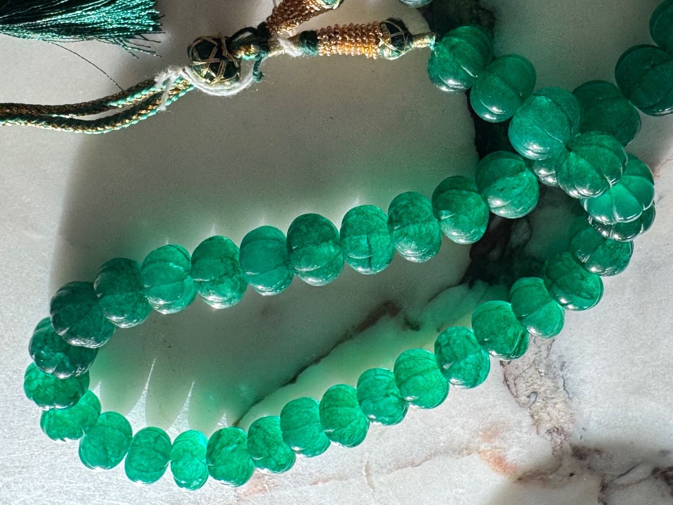 Catenine: Unknown Gemstone 732cts Treated low grade Emerald ? Antique – Usato da Birsfelden venduto da G.D.d.T. 6